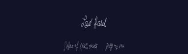 Last Hand by Xerographer Fonts — Script Handwritten Font — thumbnail 2
