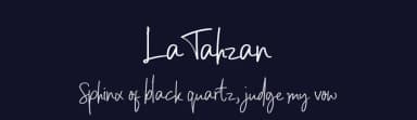 LaTahzan by Viswell Studio — Script Handwritten Font — thumbnail 2