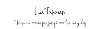 LaTahzan by Viswell Studio — Script Handwritten Font — thumbnail 1