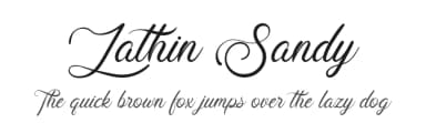 Lathin Sandy by Rizal Studio — Script Handwritten Font — thumbnail 1