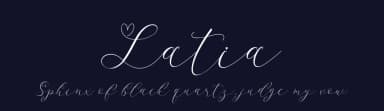 Latia by Fanastudio — Script Handwritten Font — thumbnail 2