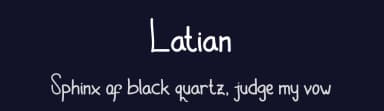 Latian by diaspora yeri — Script Handwritten Font — thumbnail 2