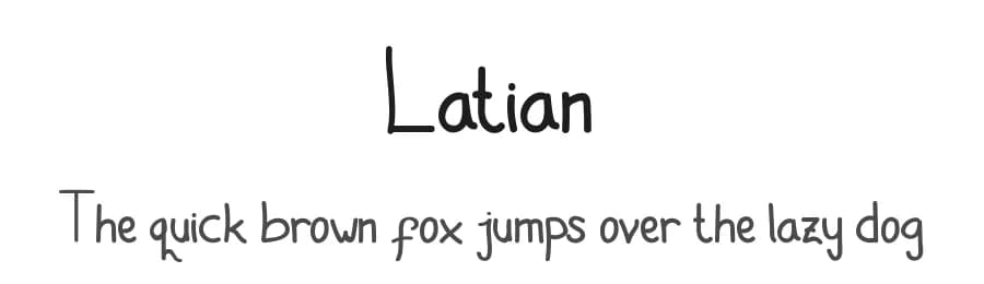 Latian by diaspora yeri — Script Handwritten Font