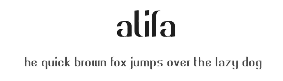 Latifa by evloxx studio — Sans Serif Font — preview 1