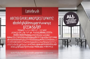 Latinbrush Font by SmartDesigns — Script Handwritten Font — thumbnail 2