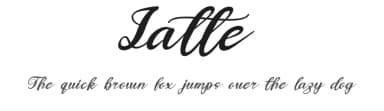 Latte by Design Vector10 — Script Handwritten Font — thumbnail 1