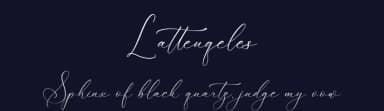 Latteuqeles by Integritype Studio — Script Handwritten Font — thumbnail 2