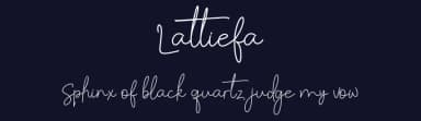Lattiefa by AEN Creative Studio — Script Handwritten Font — thumbnail 2