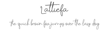 Lattiefa by AEN Creative Studio — Script Handwritten Font — thumbnail 1