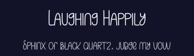 Laughing Happily by Andi Moz — Script Handwritten Font — thumbnail 2