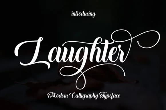 Laughter Font by Rudistudio — Script Handwritten Font
