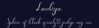 Lauliya by Edric Studio — Script Handwritten Font — thumbnail 2