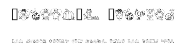 Laurie's Country by House of Lime — Dingbats Font