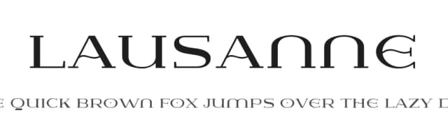 Lausanne by Neogrey Creative — Serif Font