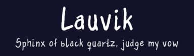 Lauvik by FontPanda — Script Handwritten Font — thumbnail 2