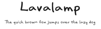 Lavalamp by FontPanda — Script Handwritten Font — thumbnail 1