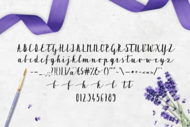 Lavandia Font by Tabita's shop — Script Handwritten Font — thumbnail 5