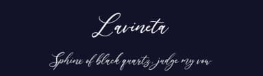 Lavineta by Balpirick Studio — Script Handwritten Font — thumbnail 2
