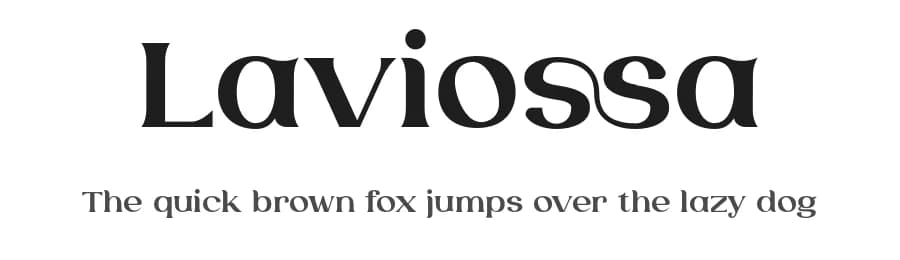 Laviossa by Jehoo Creative — Serif Font