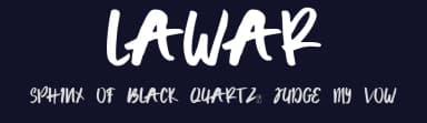 Lawar by Nariswari Creative — Script Handwritten Font — thumbnail 2