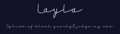 Layla by Ishmael Studio — Script Handwritten Font — thumbnail 2