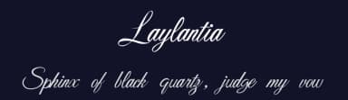 Laylantia by Fanastudio — Script Handwritten Font — thumbnail 2