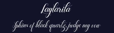 Laylarita by Letterena Studios — Script Handwritten Font — thumbnail 2