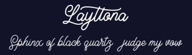 Layttona by Creatype Studio — Script Handwritten Font — thumbnail 2
