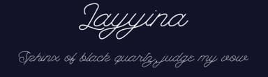 Layyina by New Sanctorum — Script Handwritten Font — thumbnail 2