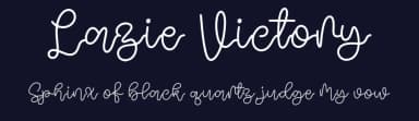 Lazie Victory by Forberas Club — Script Handwritten Font — thumbnail 2