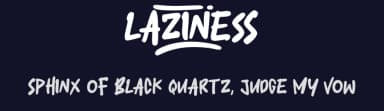 Laziness by Khurasan — Script Handwritten Font — thumbnail 2