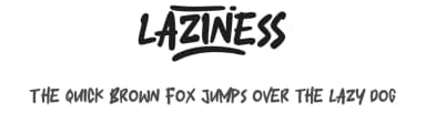 Laziness by Khurasan — Script Handwritten Font — thumbnail 1