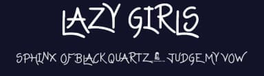 Lazy Girls by JSH creates — Script Handwritten Font — thumbnail 2