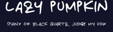 Lazy Pumpkin by Kurnia Setyadi — Script Handwritten Font — thumbnail 2