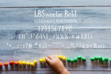 LBSweetie Bold Font by Laura Bolter Design — Script Handwritten Font — thumbnail 4
