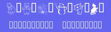 LCR Cat's Meow by LeChefRené — Dingbats Font — thumbnail 3