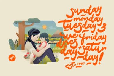 Le Paris Font by Ease Type — Script Handwritten Font — thumbnail 3