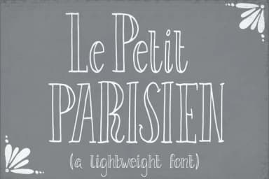 Le Petit Parisien Light Font by The Pen and Brush — Script Handwritten Font — thumbnail 1