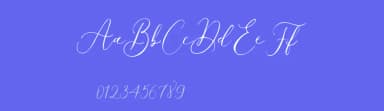 Le Vangeline by ReyreyBlue — Script Handwritten Font — thumbnail 3