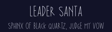 Leader Santa by Md Shohail Bhuian — Script Handwritten Font — thumbnail 2