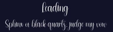 Leading by Andi Moz — Script Handwritten Font — thumbnail 2