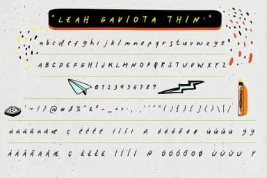 Leah Gaviota Script Font by Blue Robin Design Shop — Script Handwritten Font — thumbnail 8