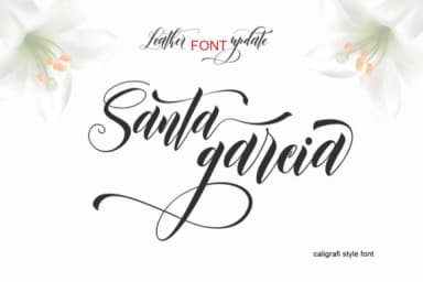 Leather Font by Sinfa.co — Script Handwritten Font — thumbnail 2