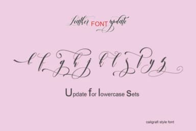 Leather Font by Sinfa.co — Script Handwritten Font — thumbnail 8
