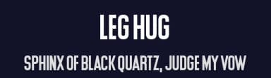 Leg Hug by Chequered Ink — Sans Serif Font — thumbnail 2