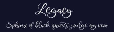 Legacy by Thirtypath — Script Handwritten Font — thumbnail 2
