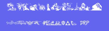 Legend Of Zelda TriFont by xstreamed.tv — Dingbats Font — thumbnail 3