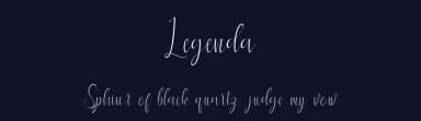 Legenda by Studio Ad — Script Handwritten Font — thumbnail 2