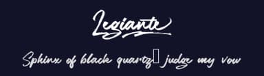 Legiante by Nur Solikh — Script Handwritten Font — thumbnail 2