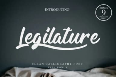 Legilature Font by alphArt — Script Handwritten Font — thumbnail 1